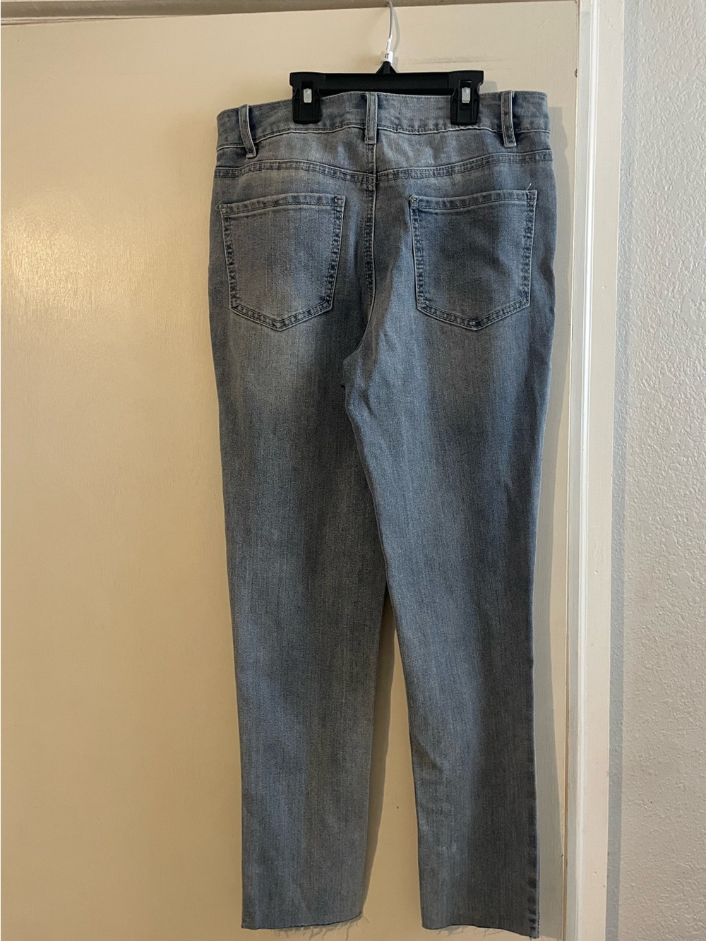 Versona light-wash denim pants dazzling rhinestone - Picture 5 of 5